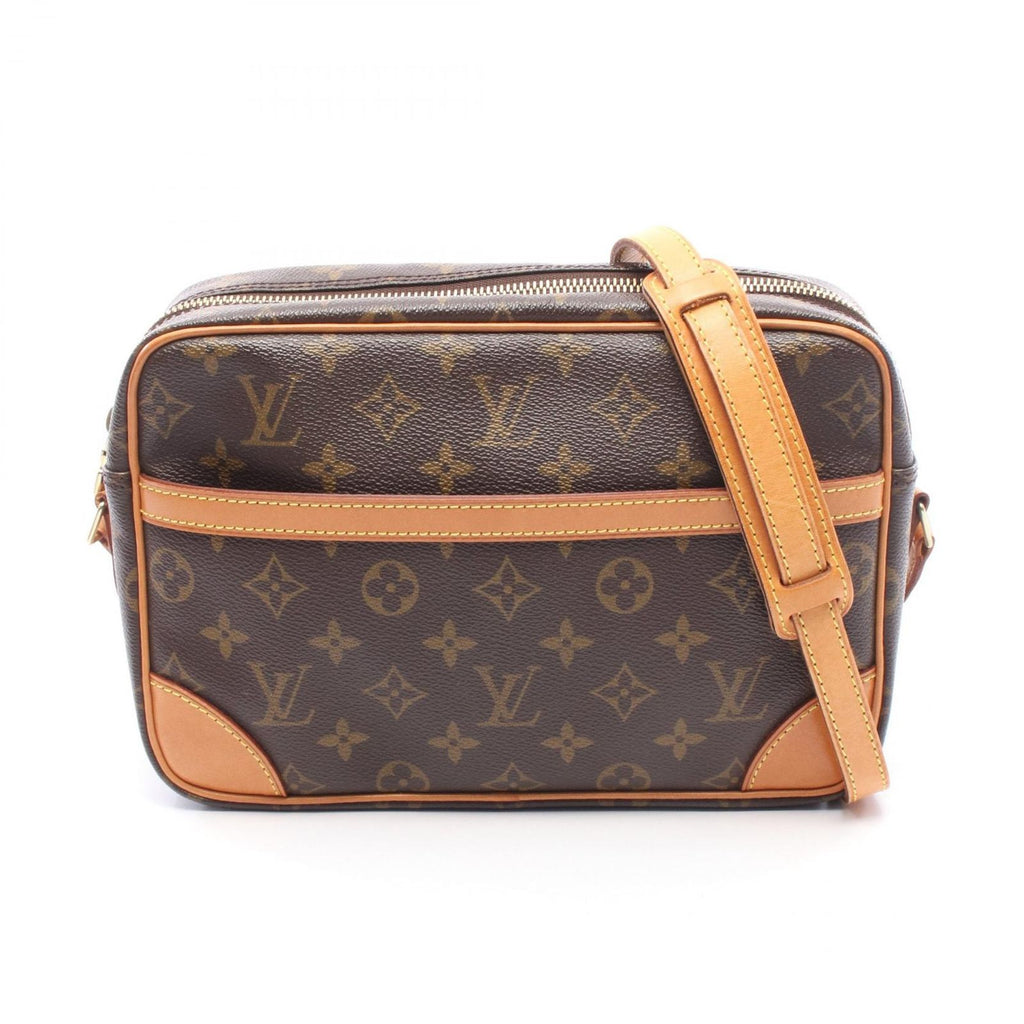 Louis Vuitton Shoulder Bag Trocadero 27 Monogram Canvas Leather