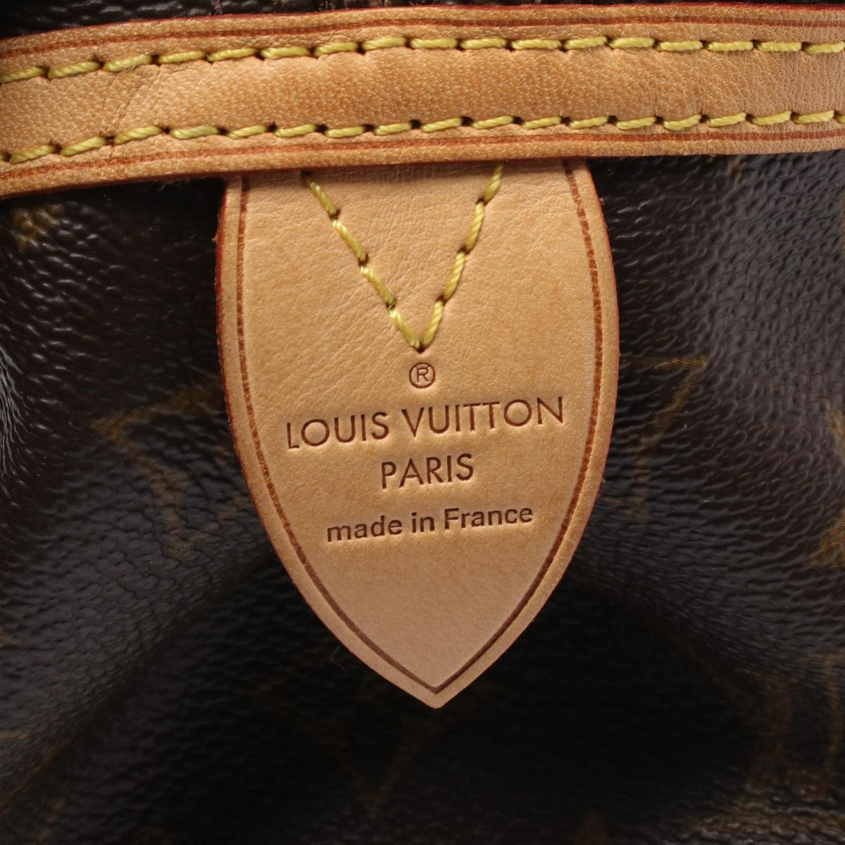 Louis Vuitton Shoulder Bag Montorgueil PM Canvas Leather — view 4