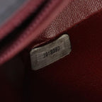 Chanel Shoulder Bag Bias Stitch Black Lambskin Chain — view 5