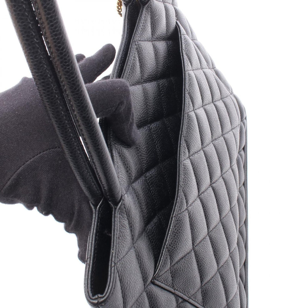 Chanel Tote Reissue Black Calf — view 6