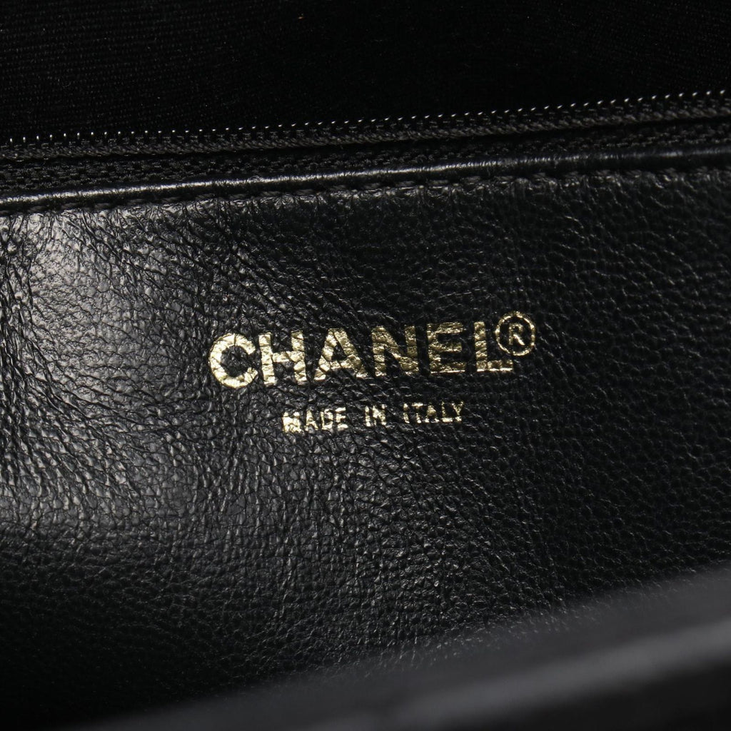 Chanel Tote Reissue Black Calf — view 4