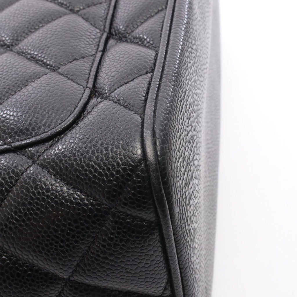 Chanel Tote Reissue Black Calf — view 8