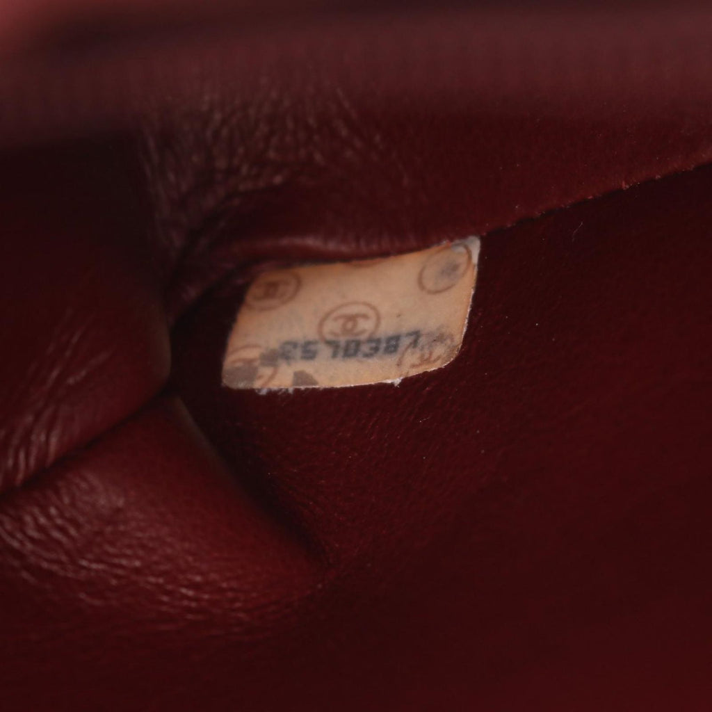 Chanel Shoulder Bag Mademoiselle Stitch Black Lambskin Chain — view 5