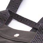 Hermes Backpack Her Line a Dos Gray Canvas — view 6