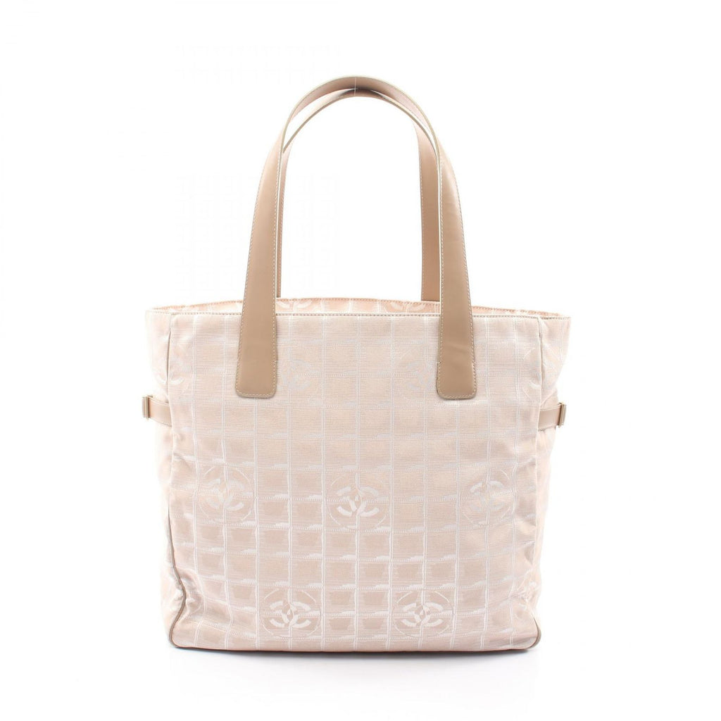 Chanel Tote New Travel Line GM Beige Leather GM