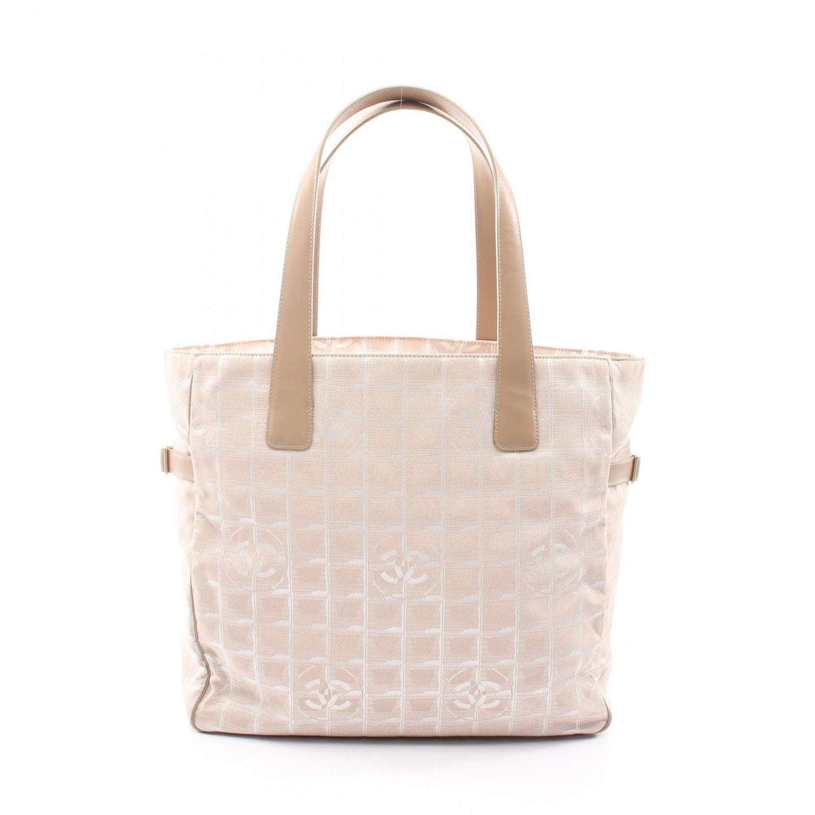 Chanel Tote New Travel Line GM Beige Leather GM