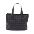 Chanel Tote New Travel Line Black Leather