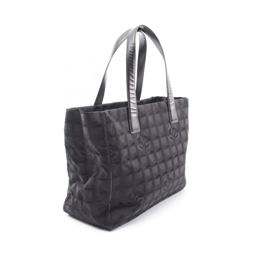 Chanel Tote New Travel Line Black Leather — view 2
