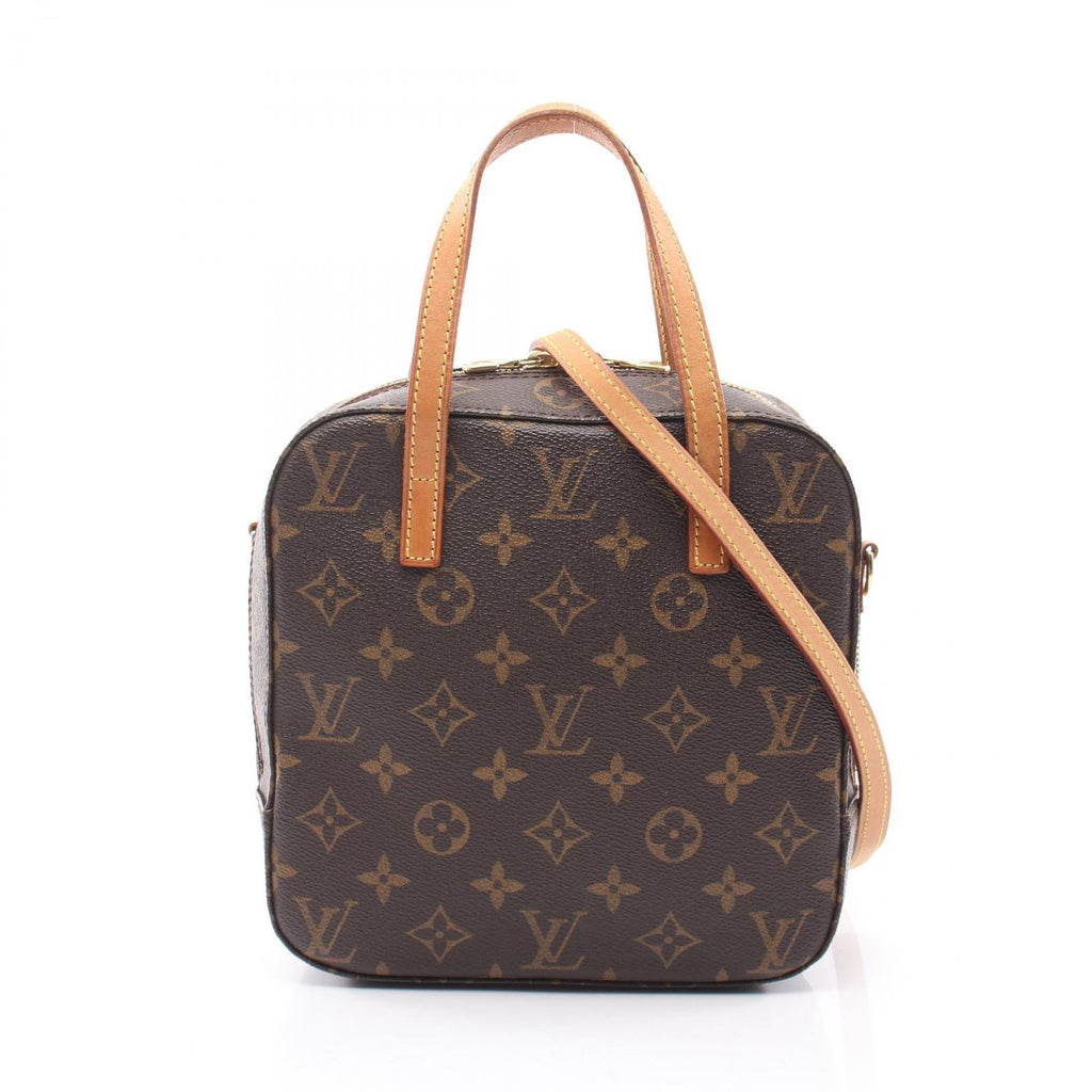 Louis Vuitton Handbag Spontini Monogram 2-Way Canvas Leather