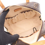 Louis Vuitton Handbag Spontini Monogram 2-Way Canvas Leather — view 3