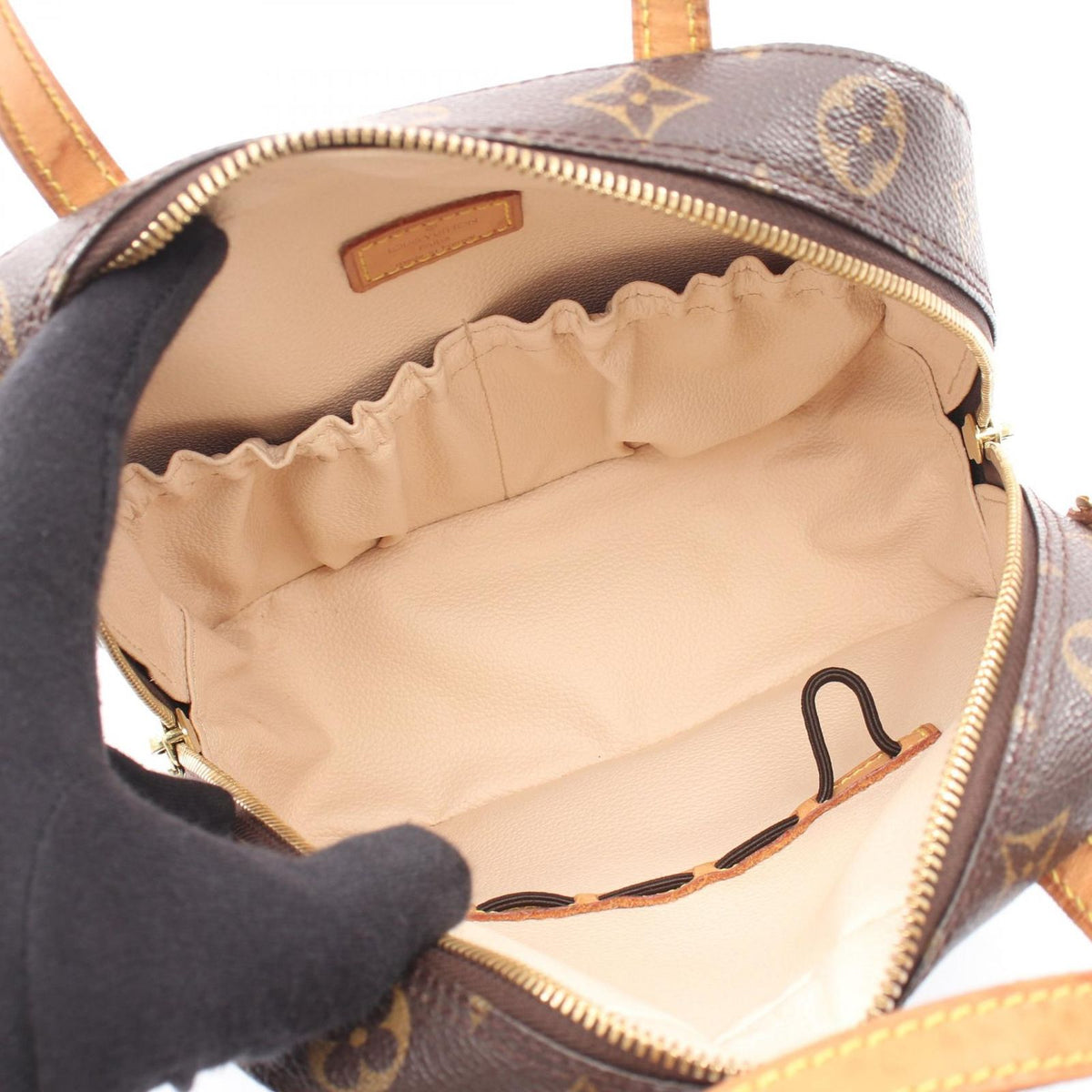 Louis Vuitton Handbag Spontini Monogram 2-Way Canvas Leather — view 3