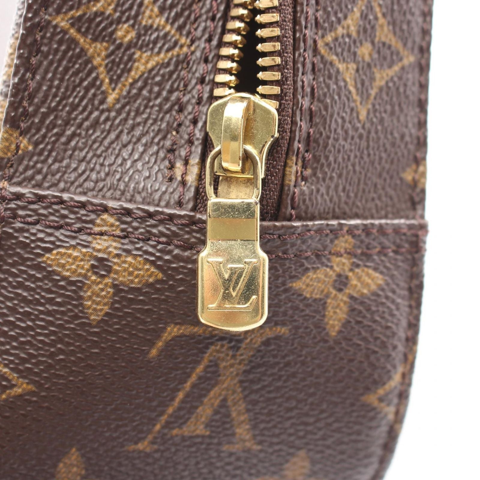 Louis Vuitton Handbag Spontini Monogram 2-Way Canvas Leather — view 9