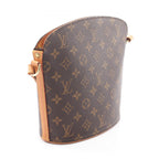 Louis Vuitton Shoulder Bag Drew Monogram Canvas Leather — view 2