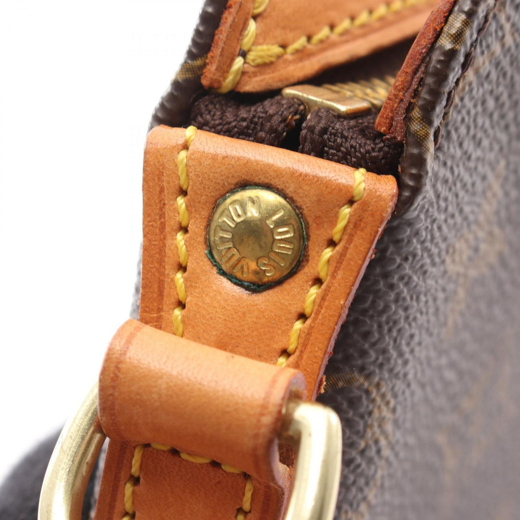 Louis Vuitton Shoulder Bag Drew Monogram Canvas Leather — view 8