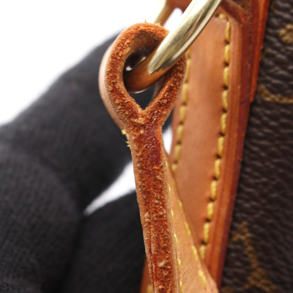Louis Vuitton Shoulder Bag Drew Monogram Canvas Leather — view 9