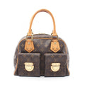 Louis Vuitton Handbag Manhattan PM Monogram Canvas Leather
