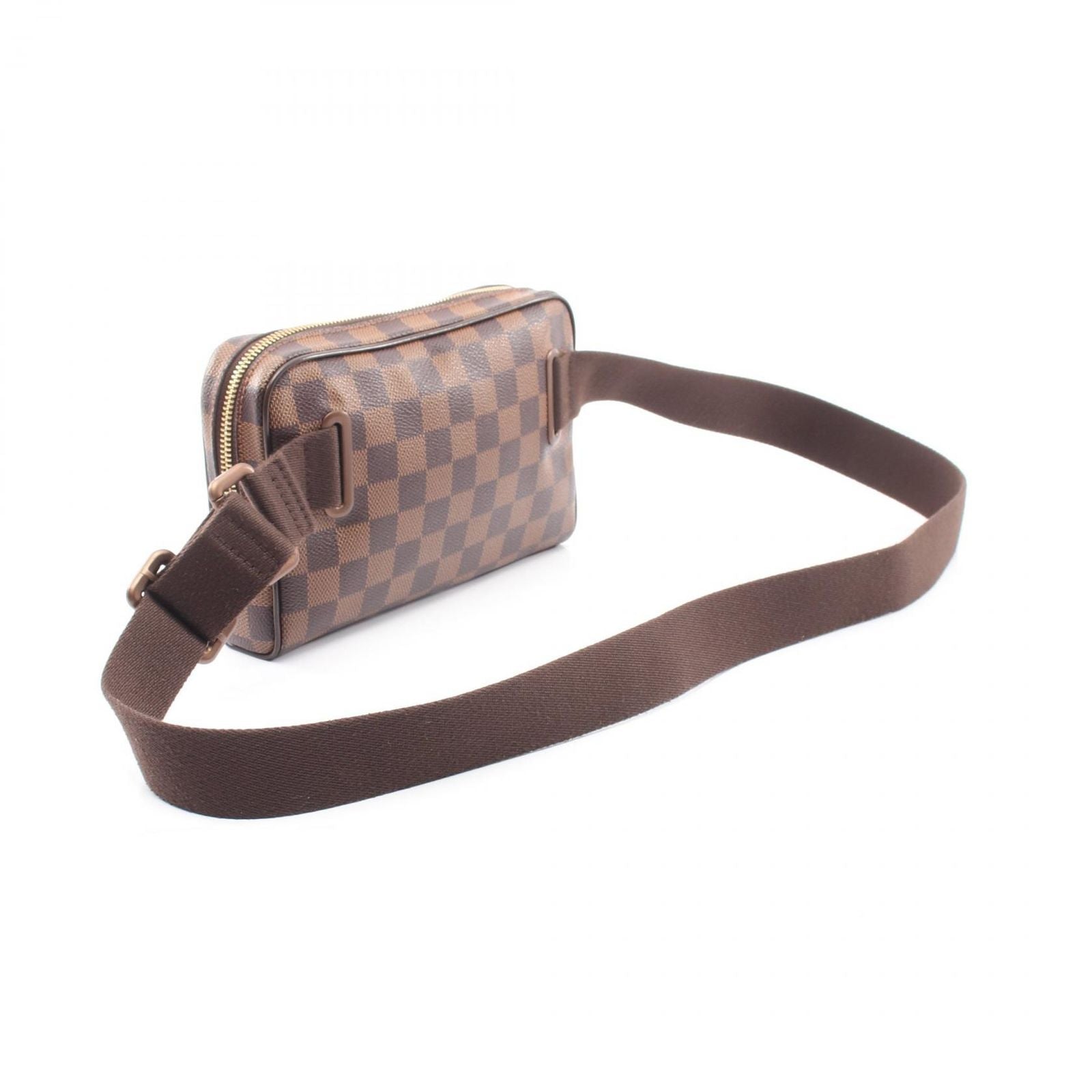 Louis Vuitton Waist Bag Brooklyn Damier Ebene Canvas Leather — view 2