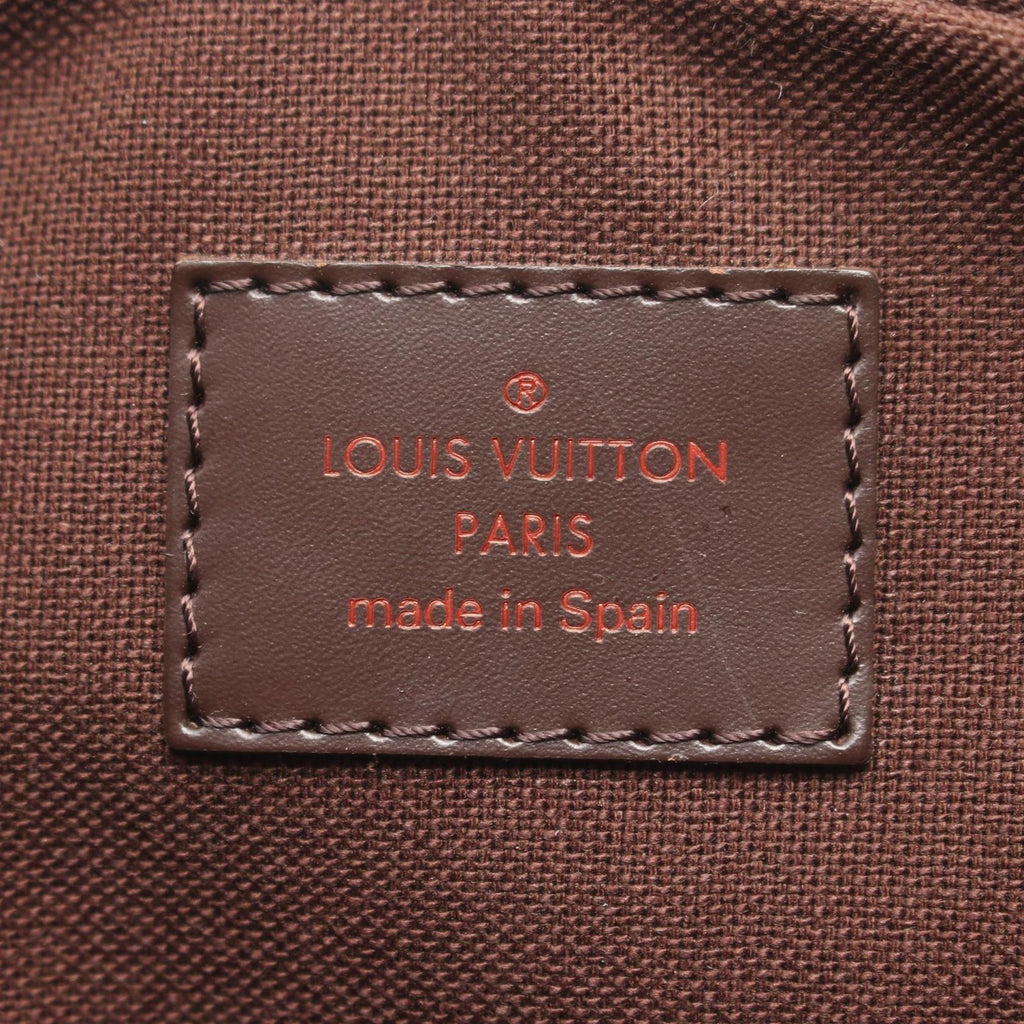 Louis Vuitton Waist Bag Brooklyn Damier Ebene Canvas Leather — view 4