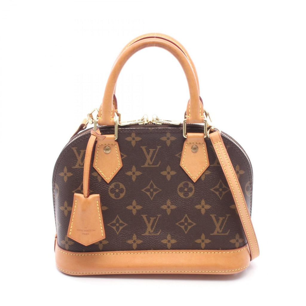 Louis Vuitton Handbag Alma BB 2-Way Canvas Leather