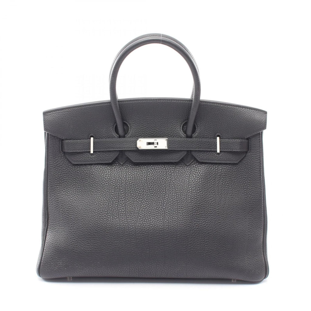 Hermes Handbag Birkin 35 Black Leather