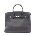 Hermes Handbag Birkin 35 Black Leather