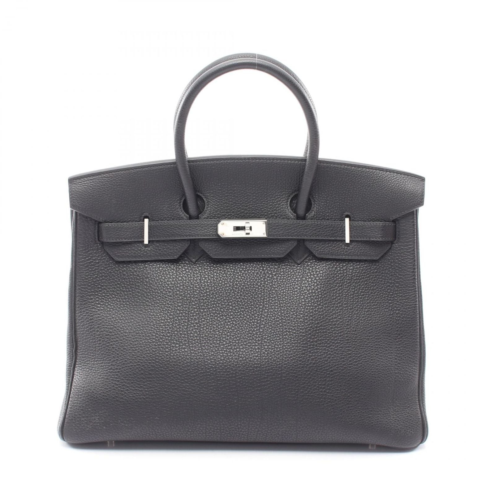 Hermes Handbag Birkin 35 Black Leather