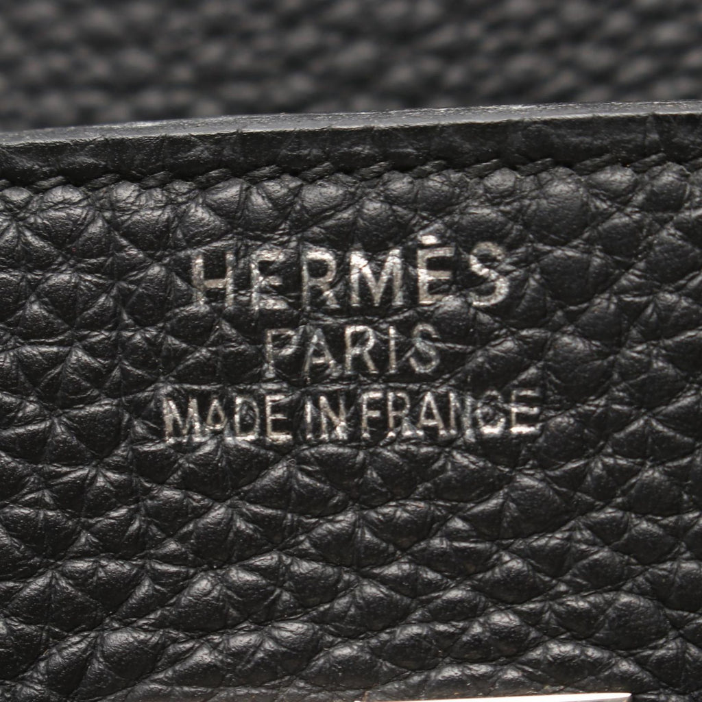 Hermes Handbag Birkin 35 Black Leather — view 4