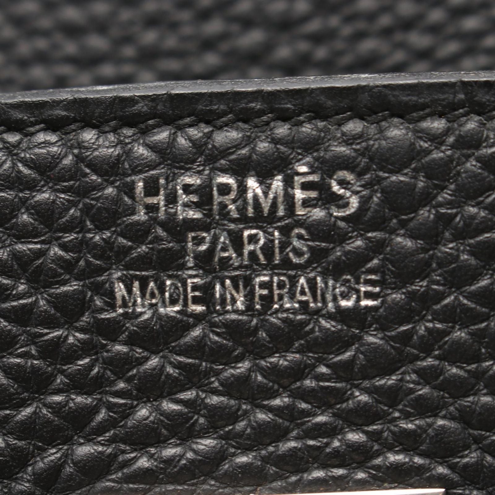Hermes Handbag Birkin 35 Black Leather — view 4