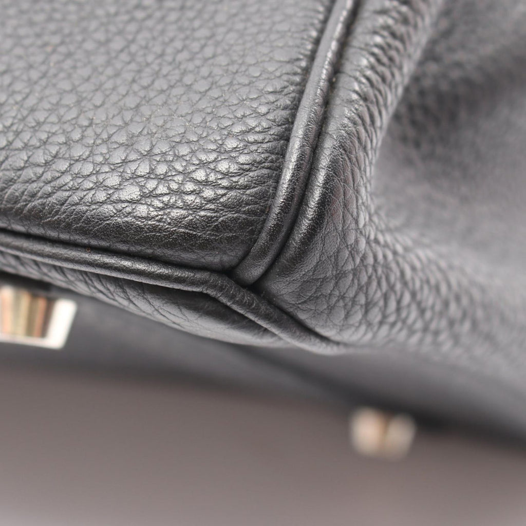 Hermes Handbag Birkin 35 Black Leather — view 7