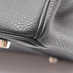 Hermes Handbag Birkin 35 Black Leather — view 7