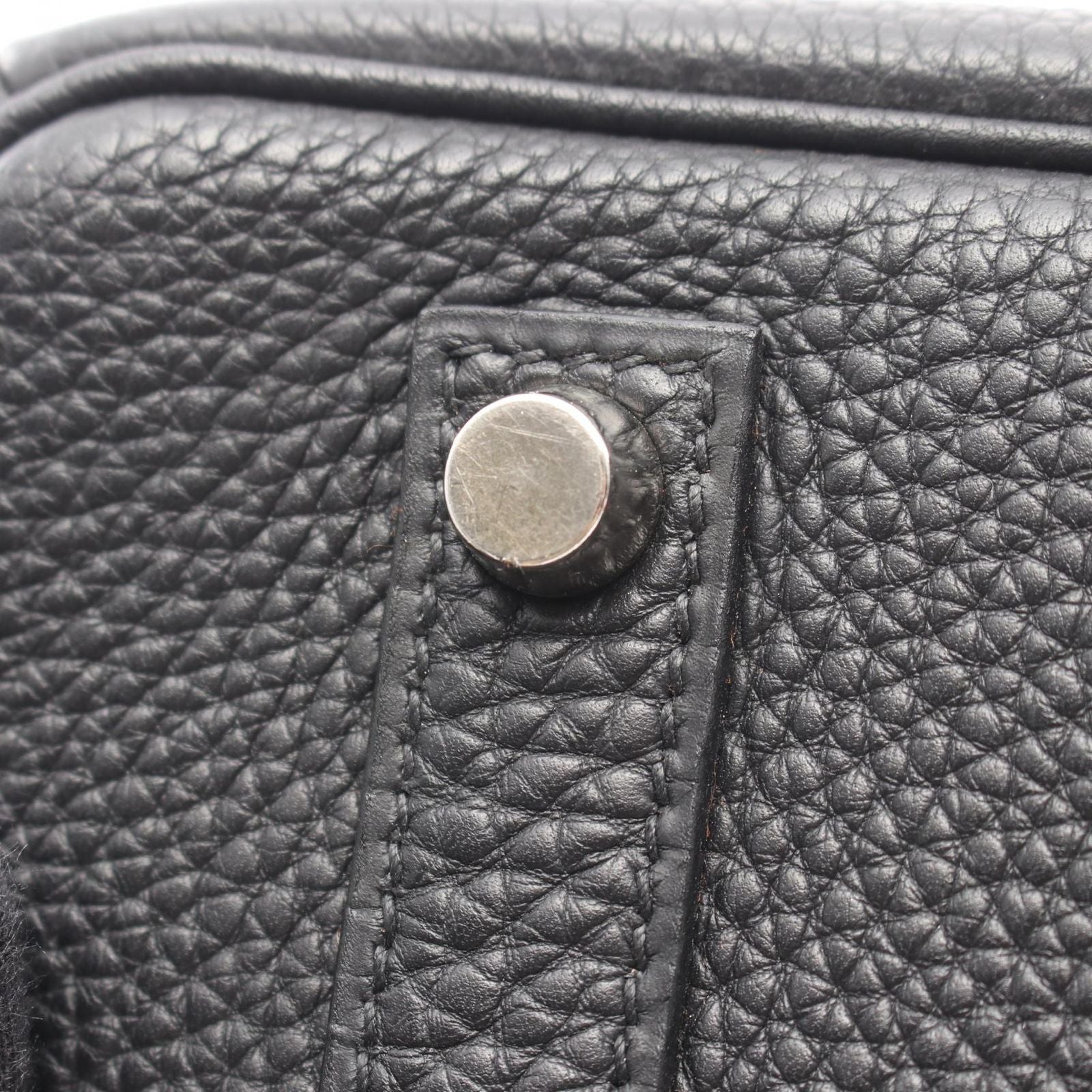 Hermes Handbag Birkin 35 Black Leather — view 8