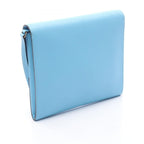 Hermes Shoulder Bag Cinetic Tougo Celeste Leather — view 2