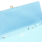 Hermes Shoulder Bag Cinetic Tougo Celeste Leather — view 6