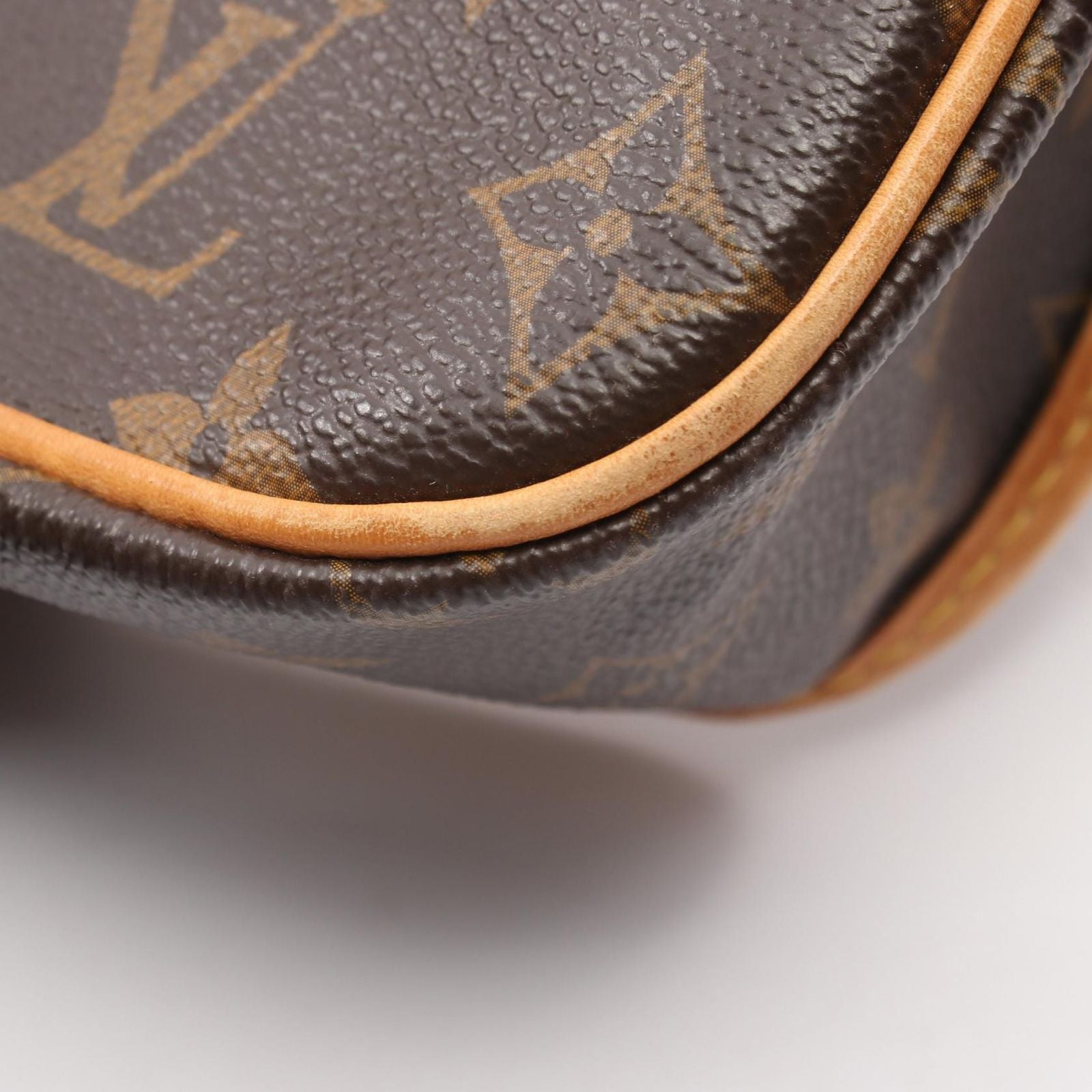Louis Vuitton Shoulder Bag Sologne Canvas Leather — view 7