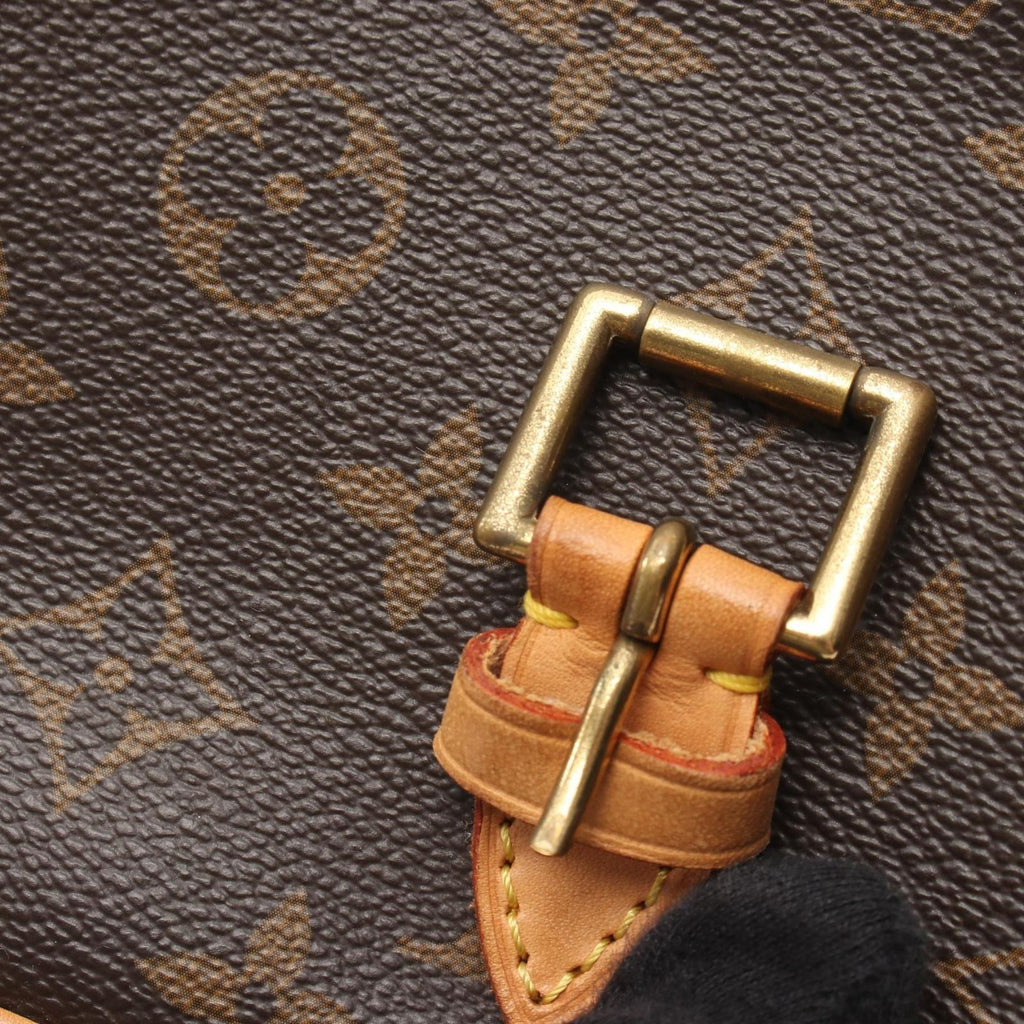 Louis Vuitton Shoulder Bag Sologne Canvas Leather — view 8
