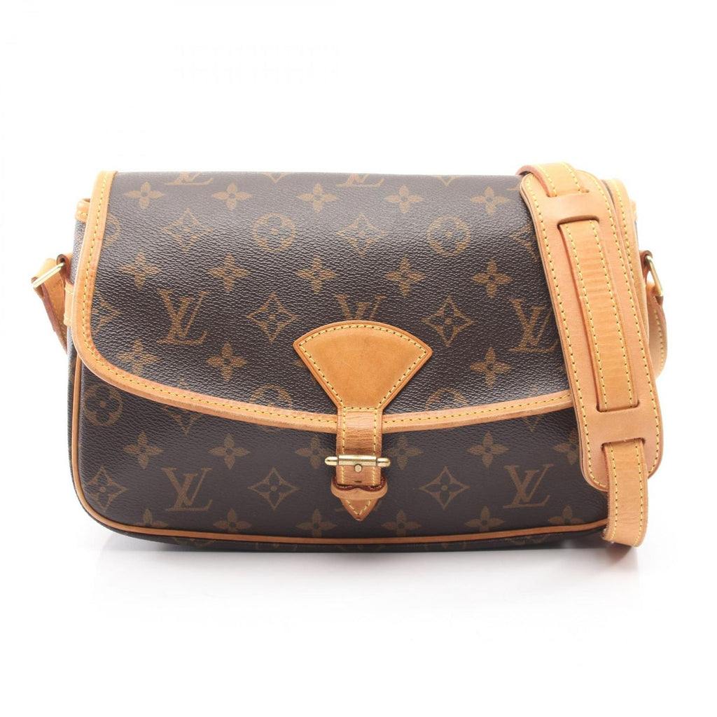 Louis Vuitton Shoulder Bag Sologne Canvas Leather