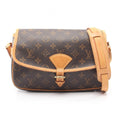 Louis Vuitton Shoulder Bag Sologne Canvas Leather
