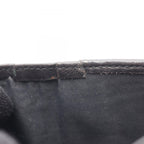Chanel Trifold Wallet CC Logo Black Caviar Leather — view 9