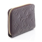 Louis Vuitton Coin Case Amarante Leather Zippy Purse — view 2