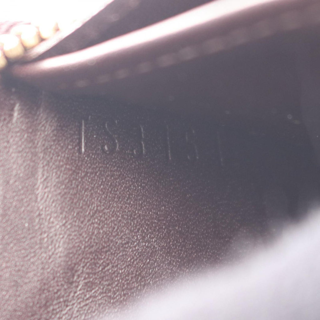 Louis Vuitton Coin Case Amarante Leather Zippy Purse — view 5