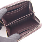 Louis Vuitton Coin Case Amarante Leather Zippy Purse — view 3