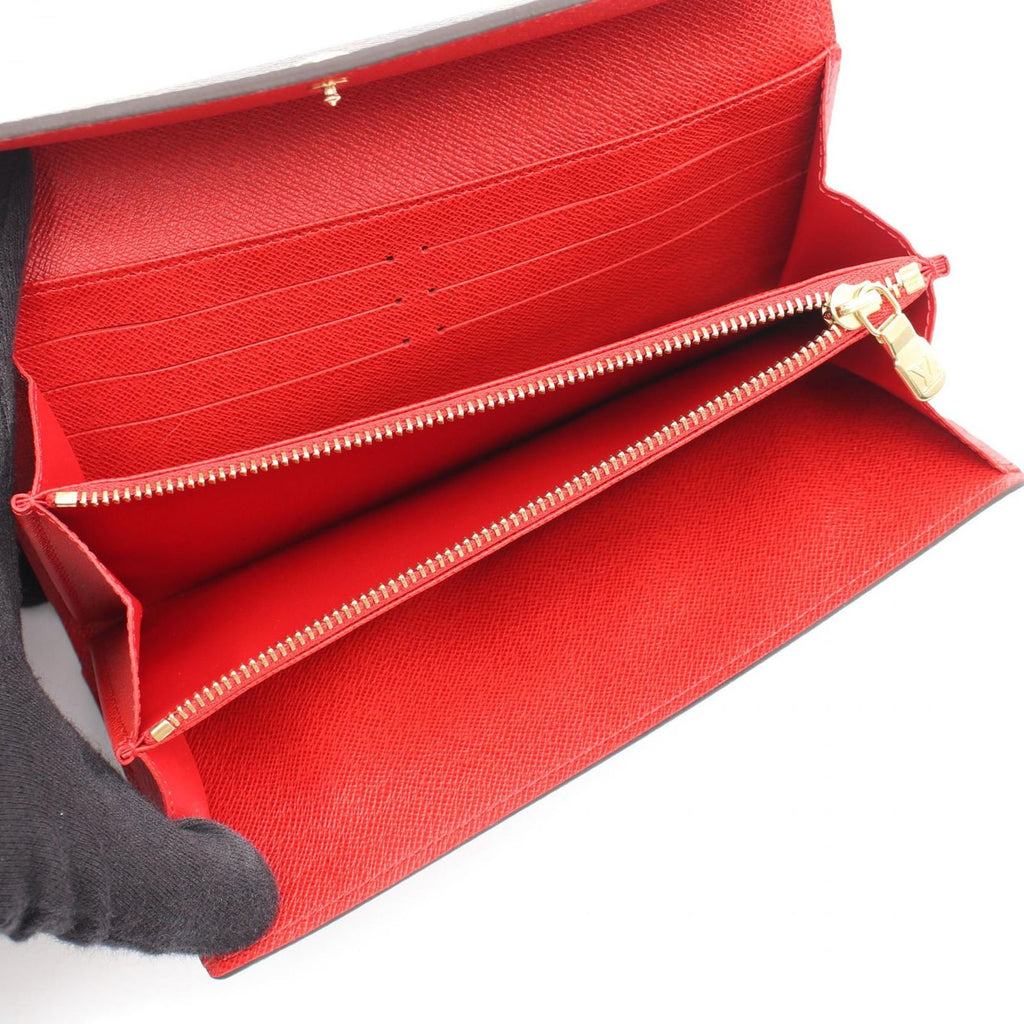 Louis Vuitton Bifold Wallet Portefeuille Sarah Leather Belbow — view 3