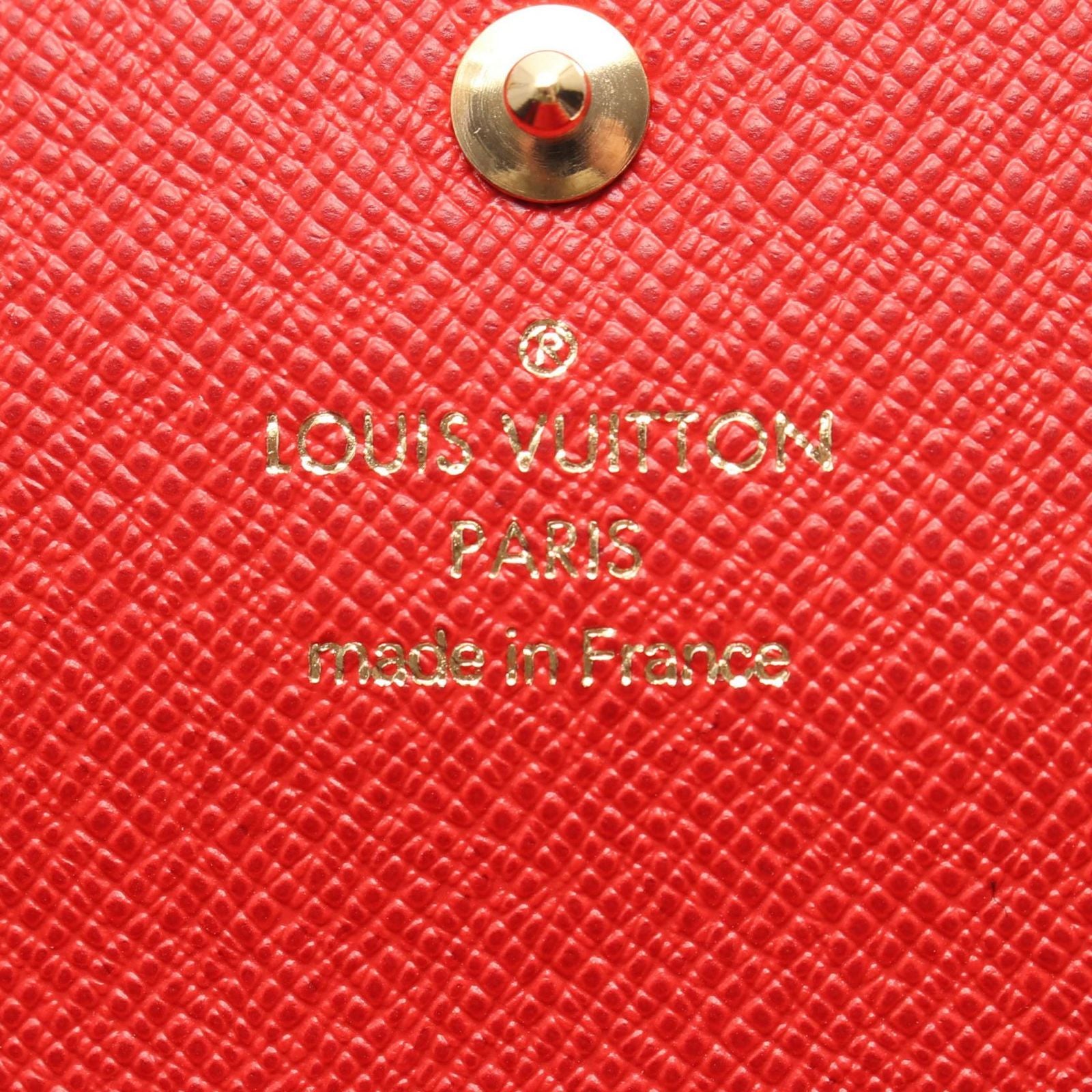 Louis Vuitton Bifold Wallet Portefeuille Sarah Leather Belbow — view 5