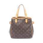 Louis Vuitton Handbag Batignolles Canvas Leather