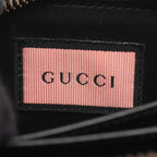 Gucci Coin Case Ghost Card Black Leather GG — view 5