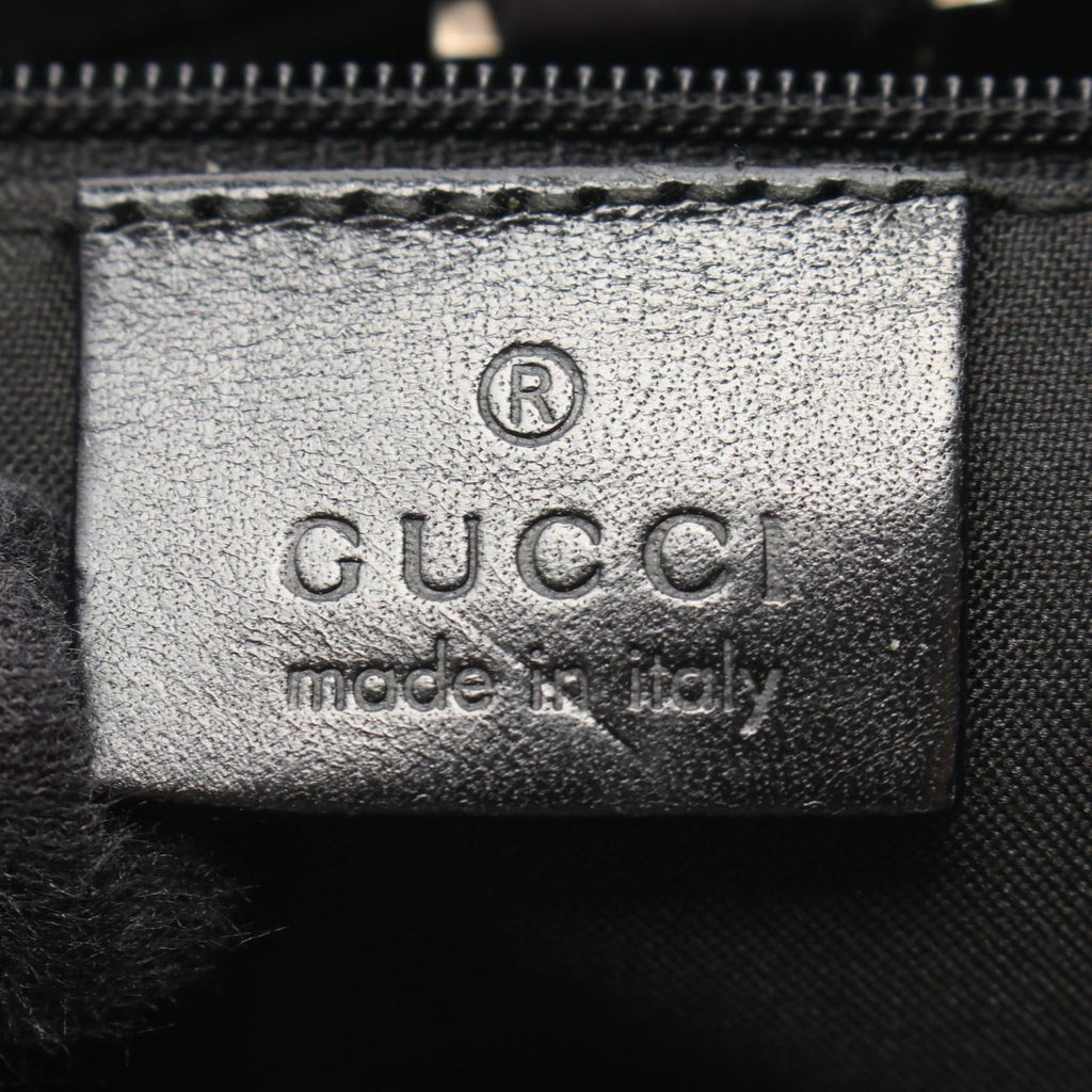Gucci Shoulder Bag Jackie GG Canvas 001 Black — view 4