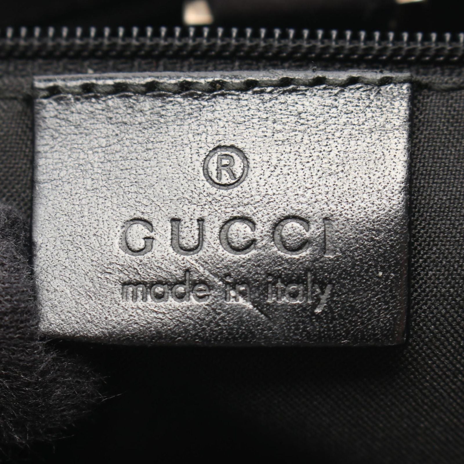 Gucci Shoulder Bag Jackie GG Canvas 001 Black — view 4