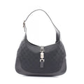 Gucci Shoulder Bag Jackie GG Canvas 001 Black