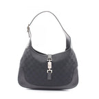 Gucci Shoulder Bag Jackie GG Canvas 001 Black