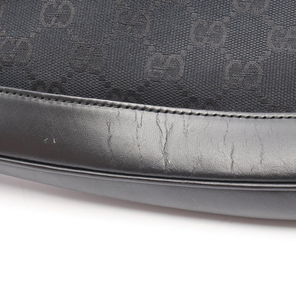 Gucci Shoulder Bag Jackie GG Canvas 001 Black — view 7